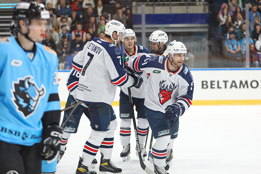 Фотография поста в ленте КХЛ: шансы «Динамо» Мн и «Торпедо» на победу в матче регулярного чемпионата