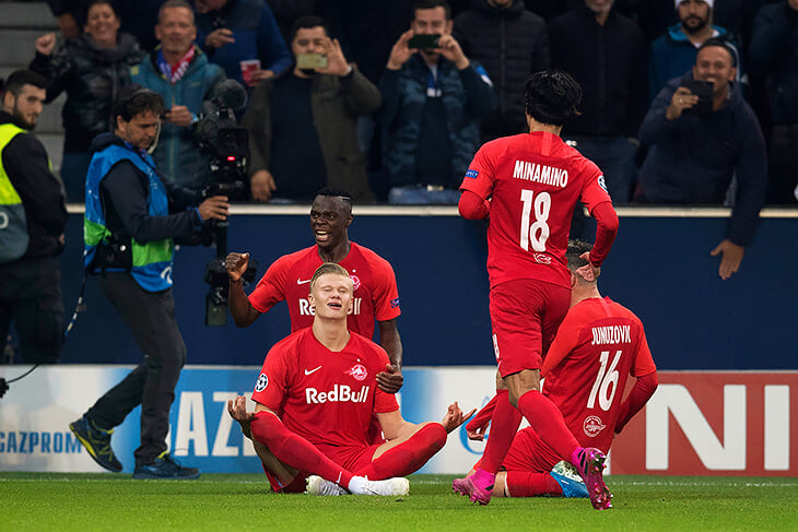 Матчи «Зальцбурга» – главное шоу этой ЛЧ. 20 голов в трех турах!