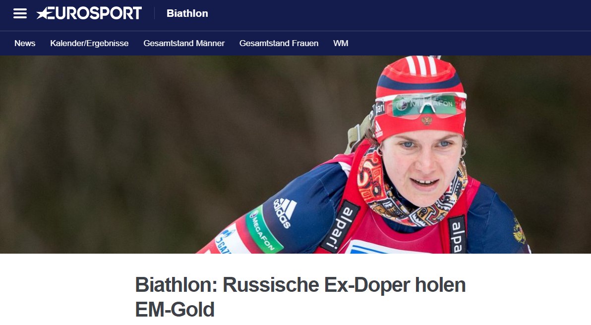 «Русский экс-допингист выиграл золото на чемпионате Европы»