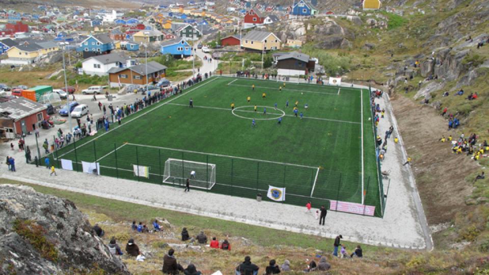 Футбол в Гренландии