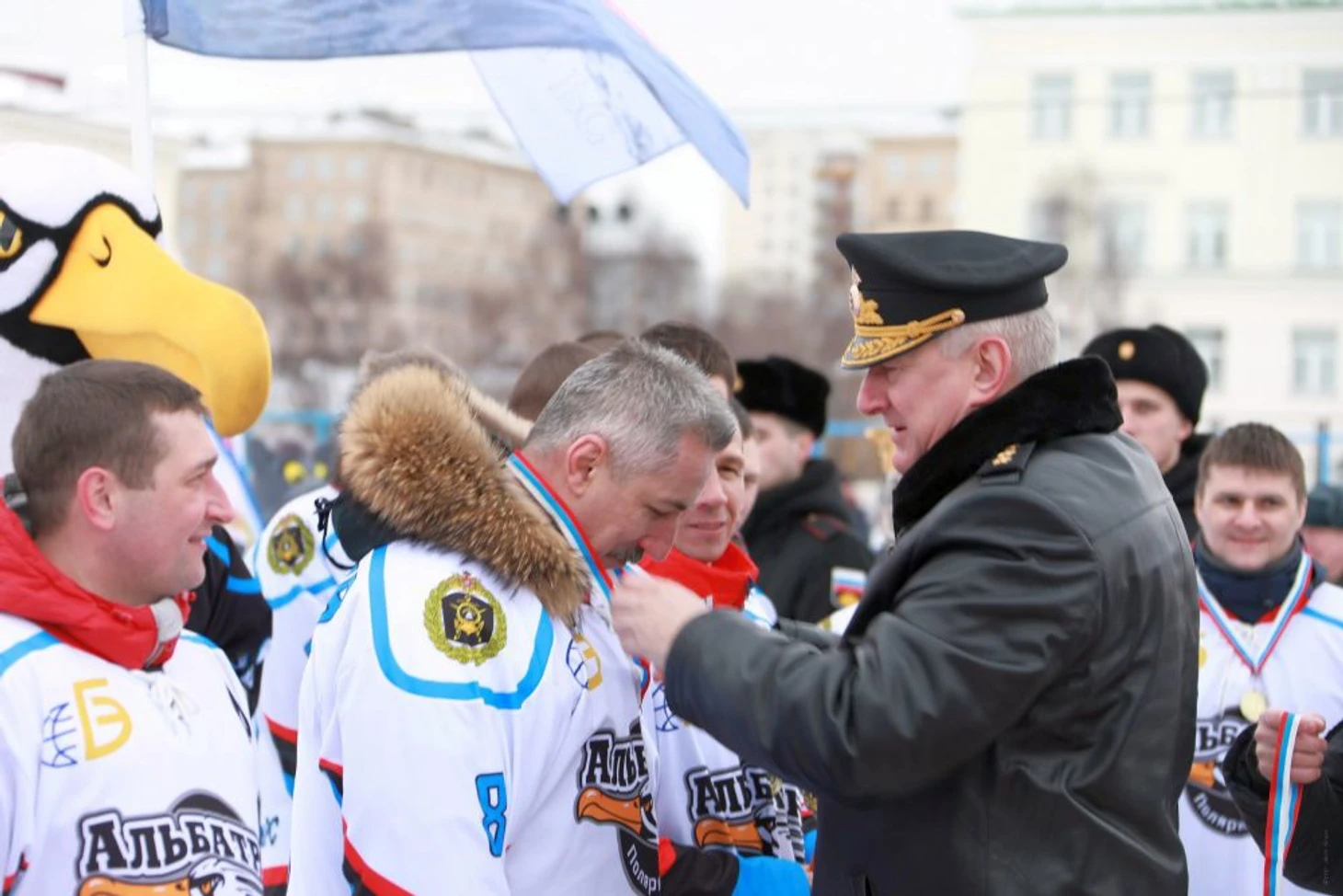 Фрагмент матча СВХЛ