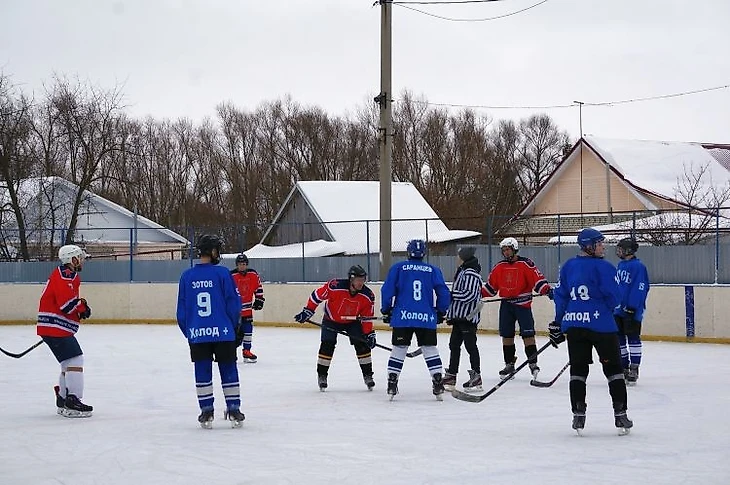 Фрагмент матча ХК &quout;Русь&quout; (Спасск) – ХК &quout;Нижний Ломов&quout;