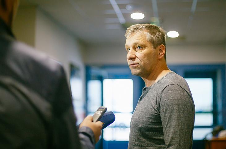 Йозеф Яндач: «Команда гостей хорошо сыграла после вбрасываний, поэтому и победила!»