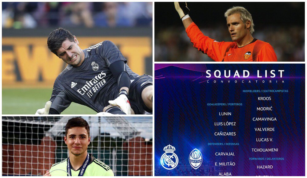 Без Куртуа, зато с сыном того самого Канисареса: в заявку «Реала» на матч ЛЧ попал сын легенды испанского футбола