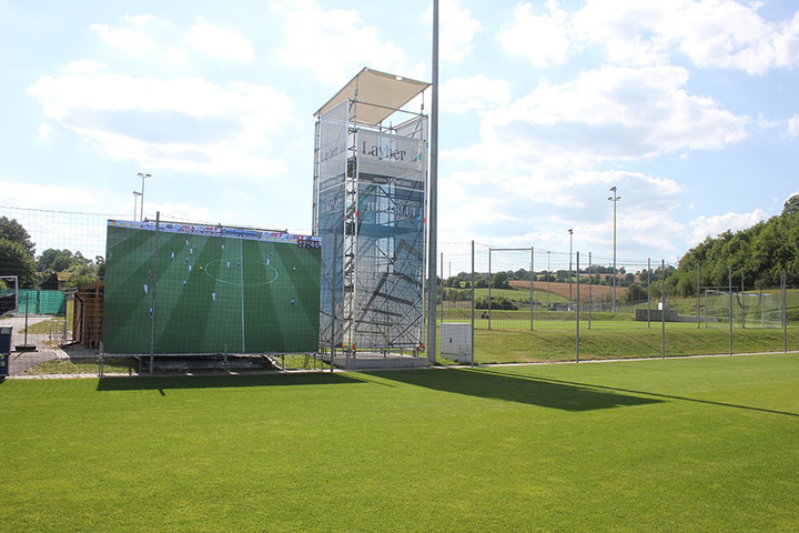 Технология, которая меняет футбол к лучшему. Видеостена в «Хоффенхайме»