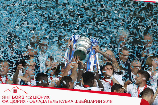«Цюрих» — обладатель кубка Швейцарии сезона 2017/18