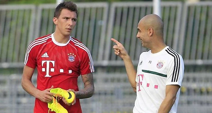 Манджукич и Гвардиола