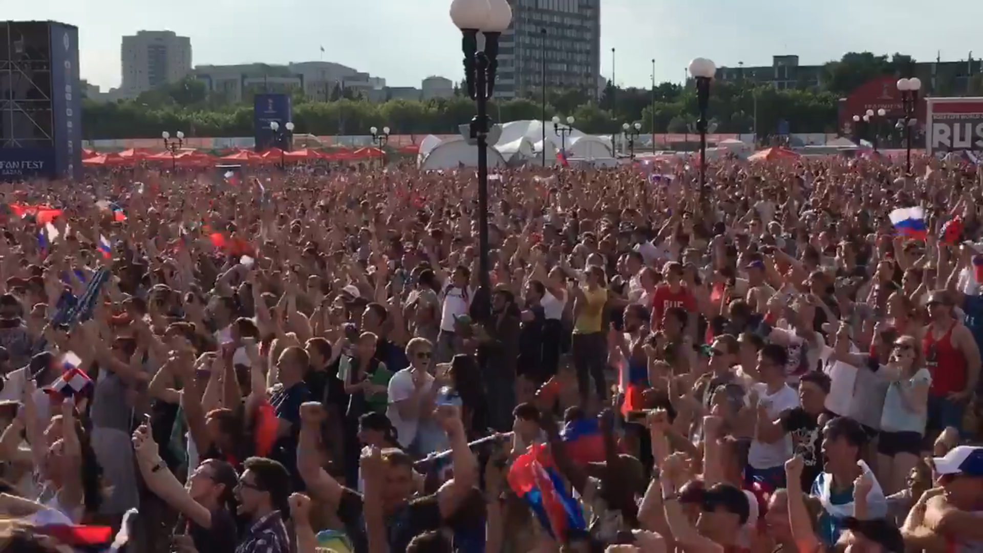 Артем Дзюба, болельщики, Сборная России по футболу, ЧМ-2018 FIFA