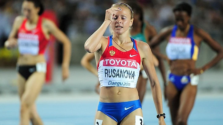 Юлия Степанова (Русанова) на соревнованиях