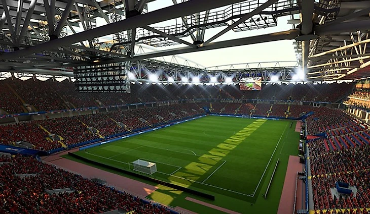 Открытие арена в FIFA 18