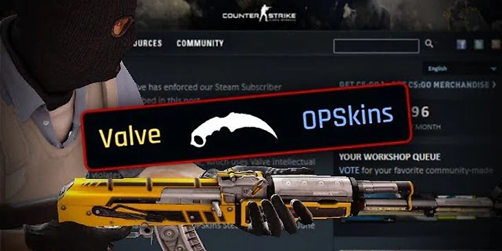 Valve блокирует OPSkins