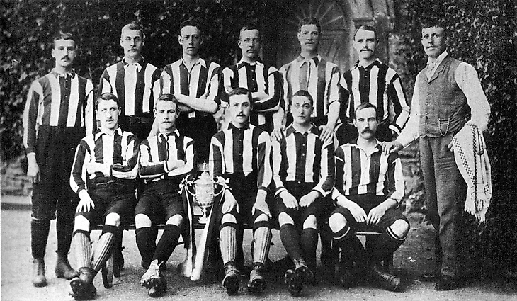 Ноттс Каунти с единственным важным трофеем за свою историю - Кубок Англии 1894 года
