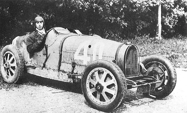 Bugatti Type 35C на Гран-При По, 1930