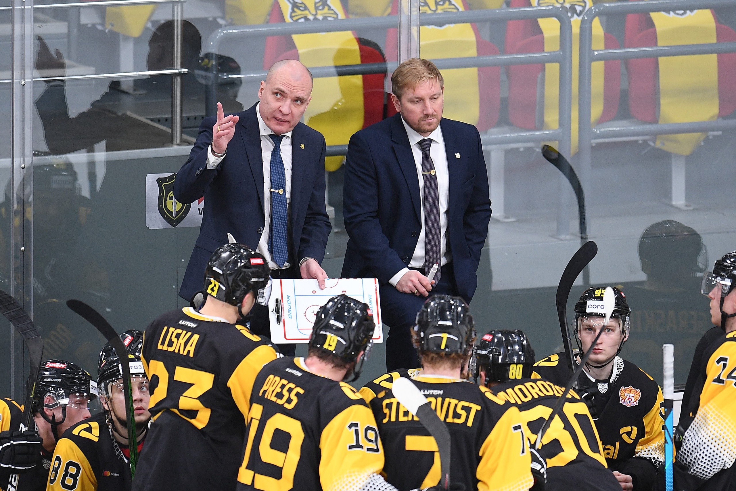 «Северсталь» – «Динамо» (Рига). Игра была равна