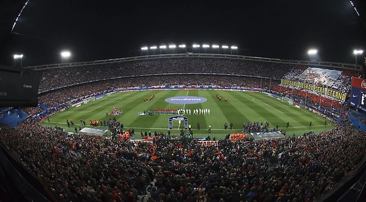 Атлетико Мадрид - Реал Мадрид в картинках