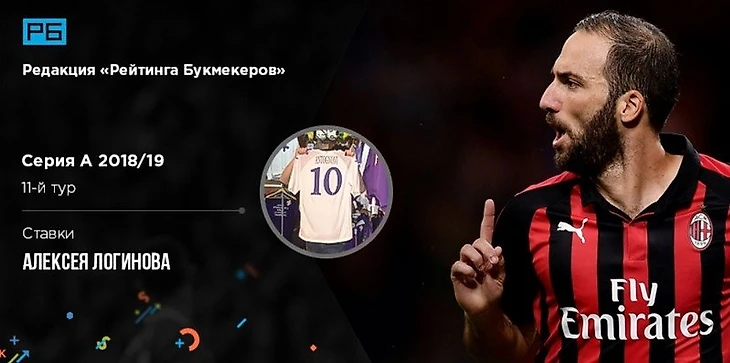 11-й тур Серии А Италии 2018/19. Ставки Алексея Логинова («Моя Италия»)