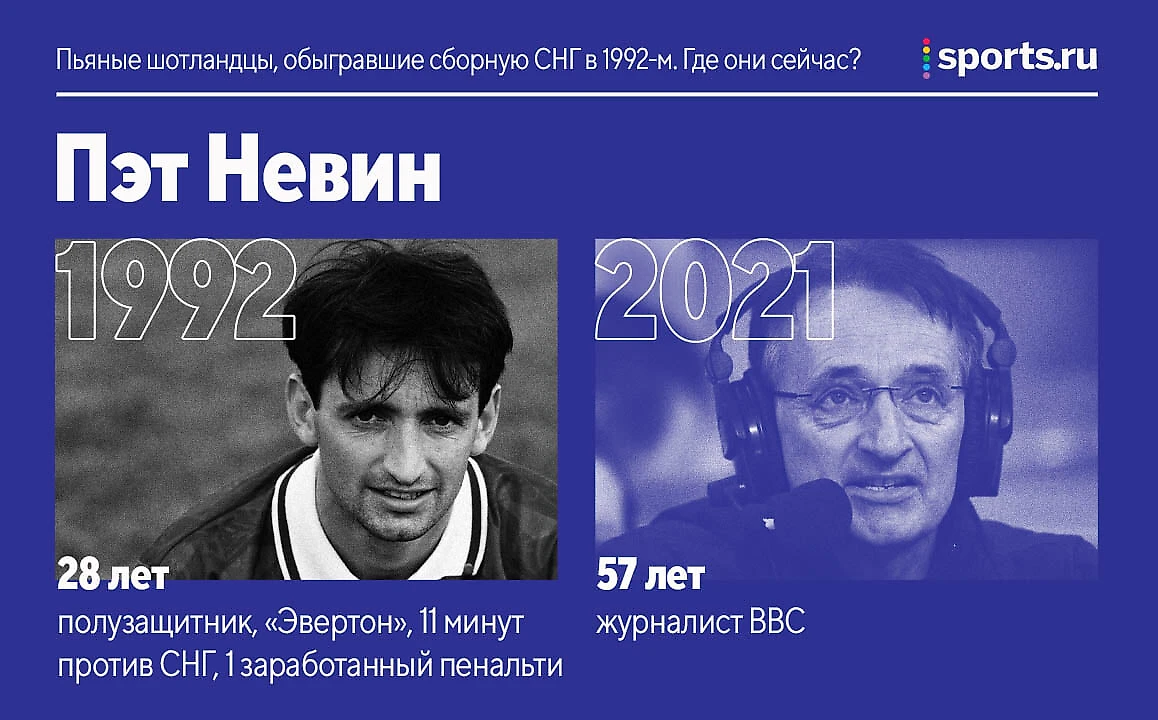 Пьяные шотландцы, обыгравшие сборную СНГ в 1992-м. Где они сейчас? - Буря в  стакане - Блоги Sports.ru