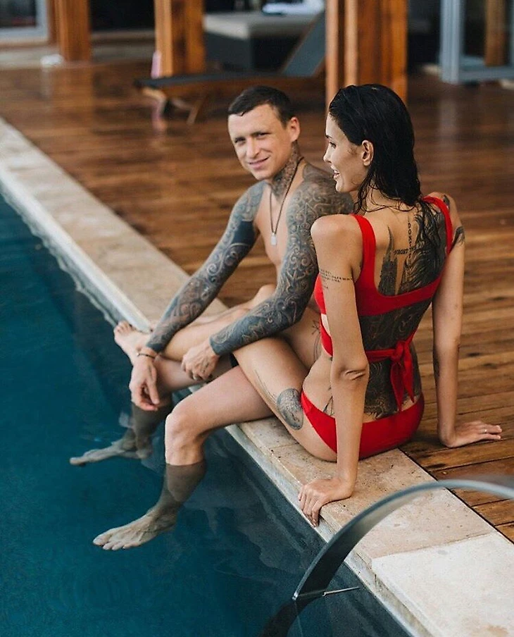 Павел Мамаев и Алана Мамаева