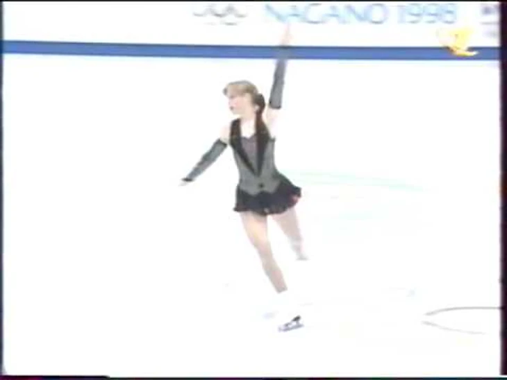 Елена Соколова в Нагано - 1-й вариант