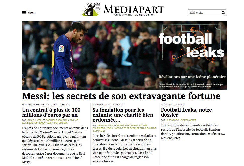 Разоблачения Football Leaks: гора родила мышь