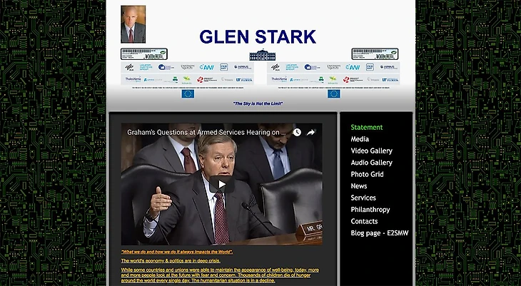 Glen Stark website
