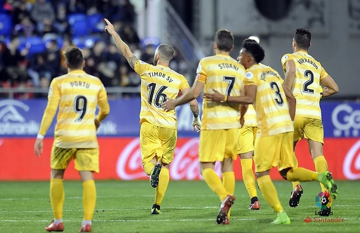 Фото с матча Жирона- Эйбар 27.12.17