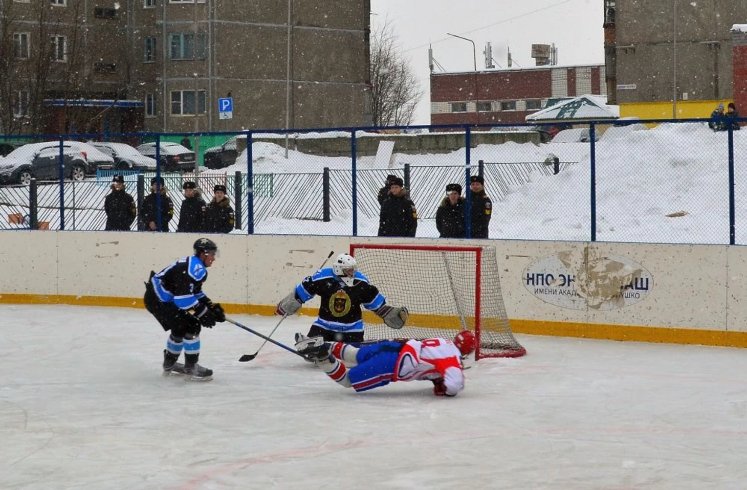 Фрагмент матча СВХЛ