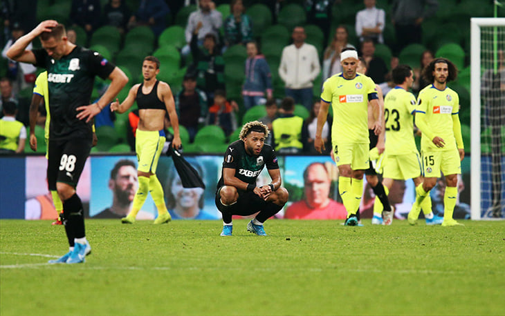 «Краснодар» тоже пропустил два, но мог отыграться в конце. Впрочем, от этого не легче 