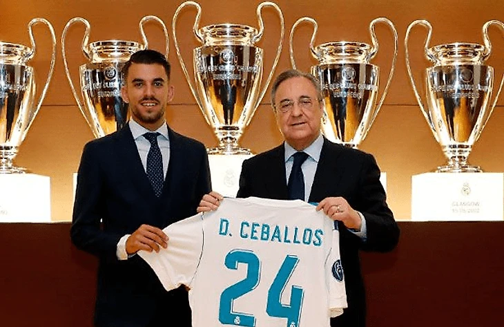 Дани Себальос будет играть под 24-м номером