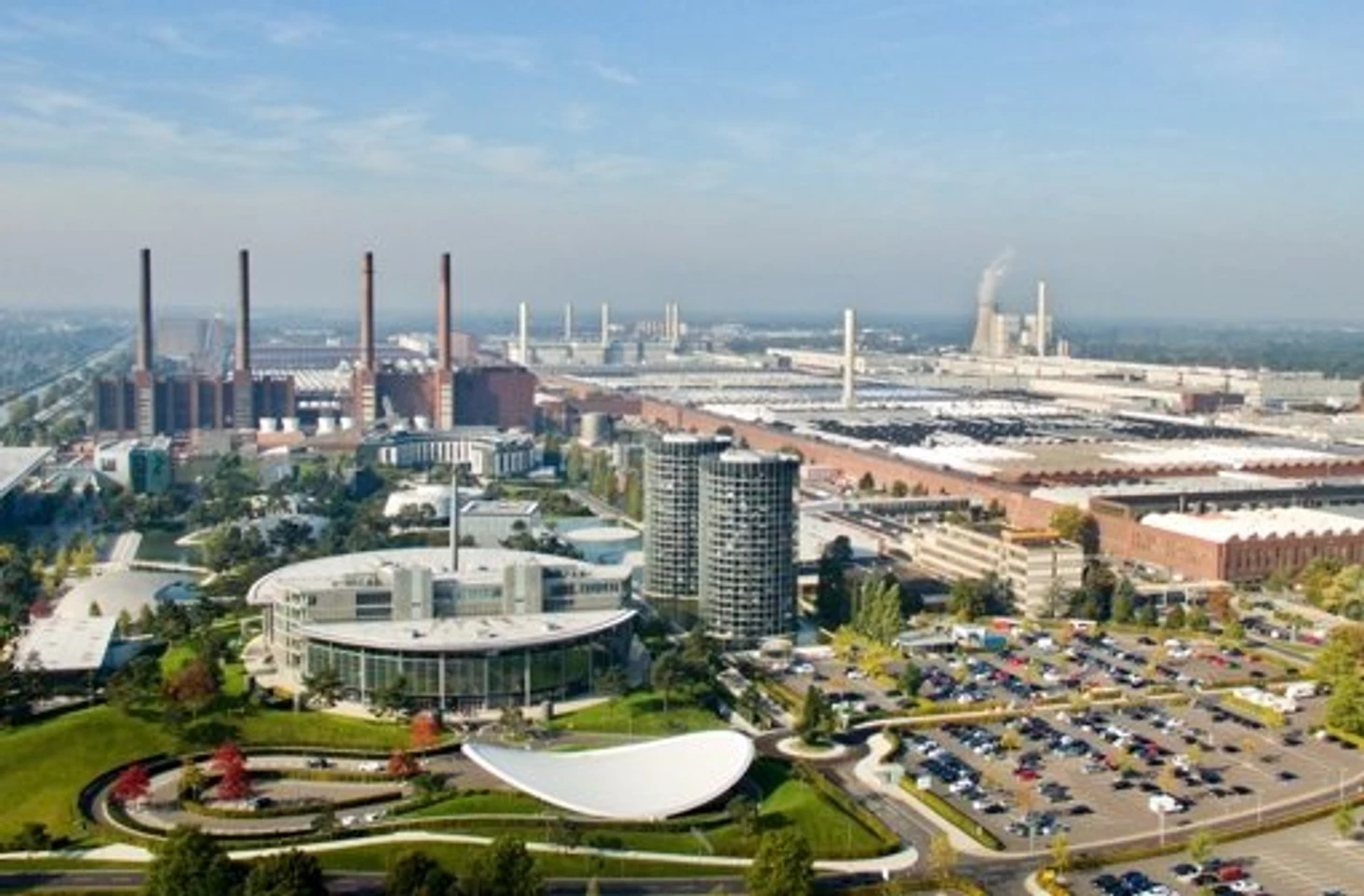 Панорама города