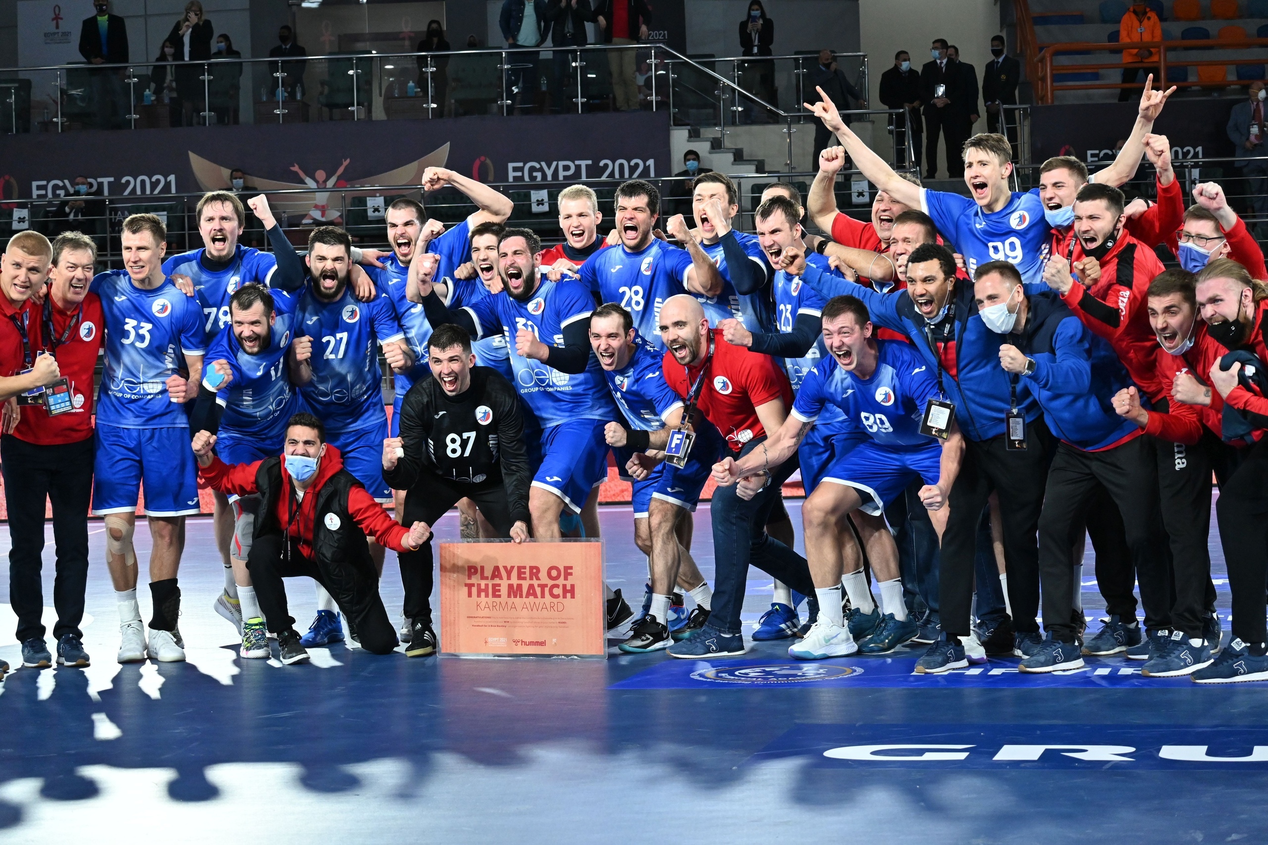 Сборная России на чемпионате мира-2021