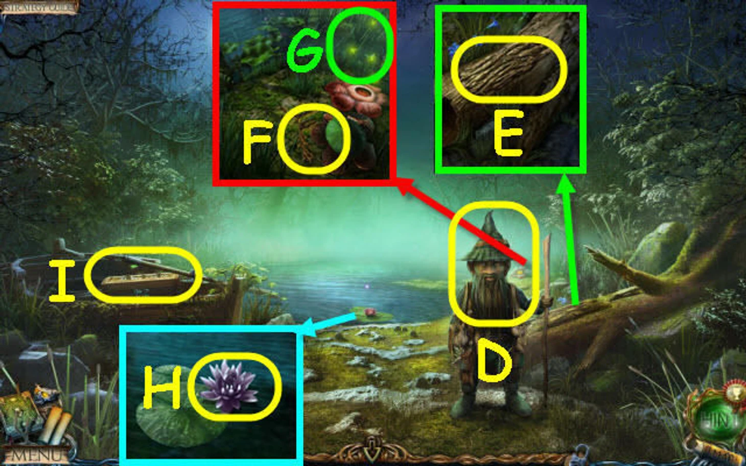 Перед болотом