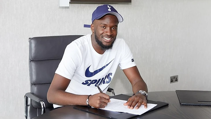 Tanguy Ndombélé subs a contract with Spurs