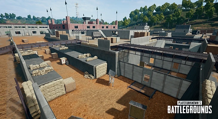 Карта Sanhok в игре PUBG