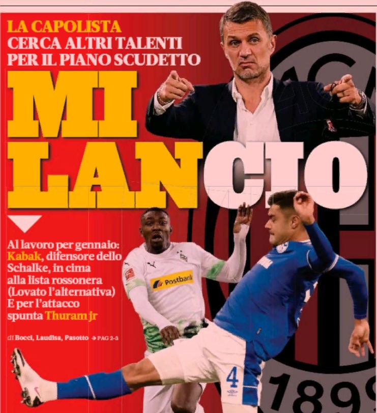 ПереМИЛАНизация. Заголовки Gazzetta, TuttoSport и Corriere за 11 ноября