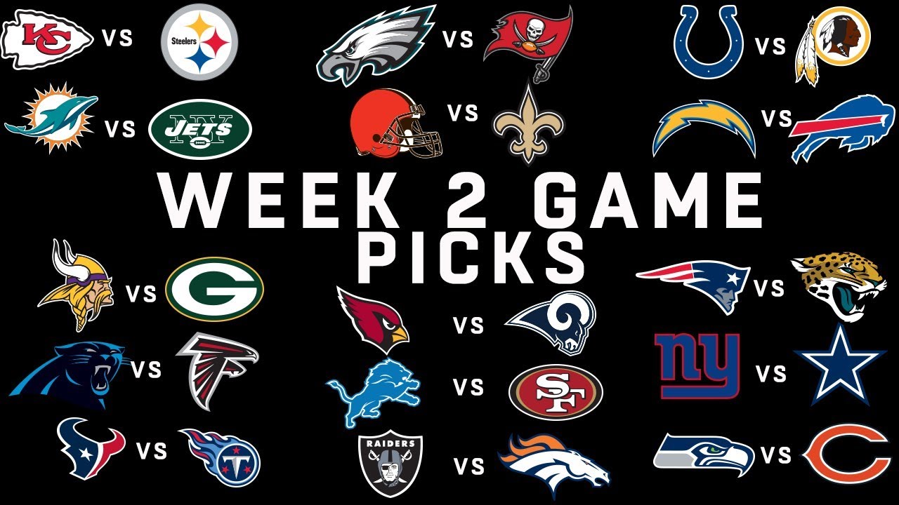 NFL Week 2 Predicitions