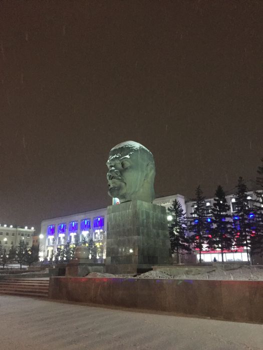 Голова Ленина в Улан-Удэ