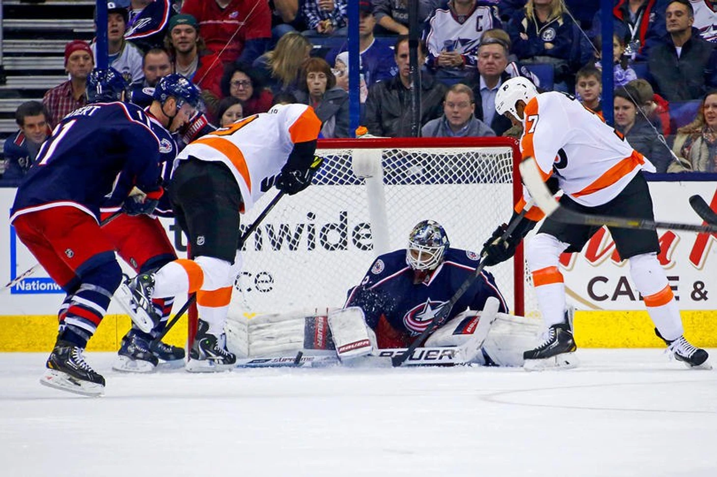 CBJ vs Flyers