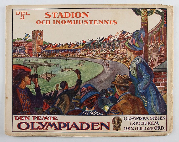 Фото российских спортсменов на Олимпийских играх в Стокгольме в 1912 году