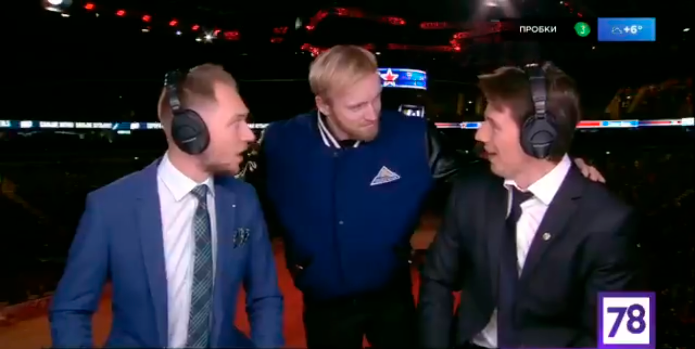 &#171;СКА, наверное, нахваливаете?&#187; Капитан &#171;Салавата&#187; внезапно появился в эфире питерского канала