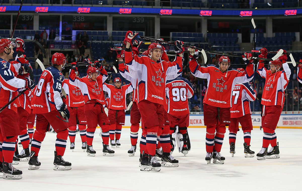 ЦСКА второй год подряд стал лучшим клубом Европы по версии HockeyArchives
