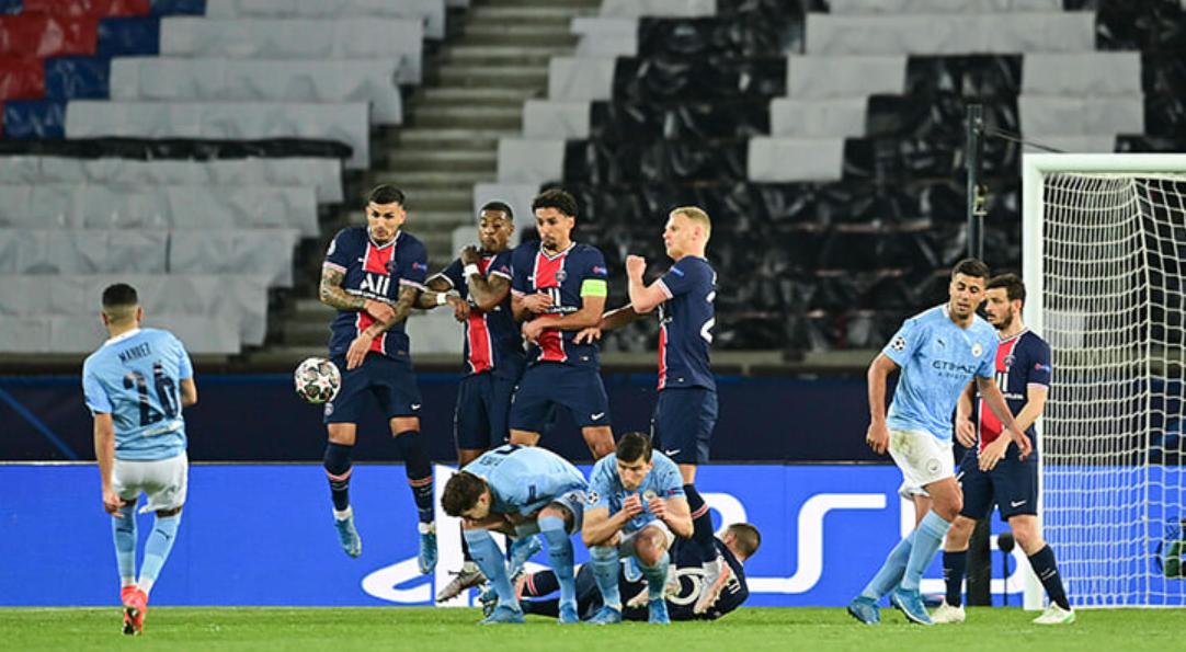 Как бороться с отворачивающимися в «стенке» при прямом штрафном ударе игроками?