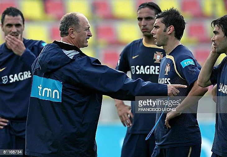 with Scolari