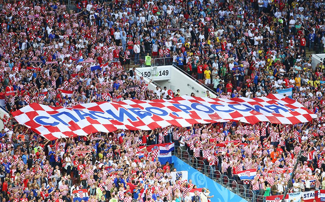Хорваты покорили Россию не только футболом