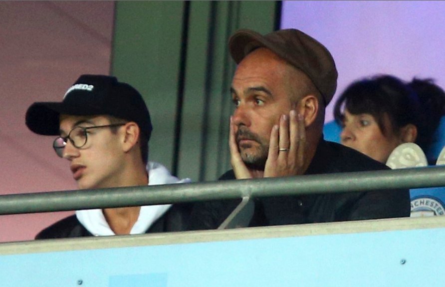 Все эмоции Пепа Гвардиолы во время матча «Сити» с «Лионом»