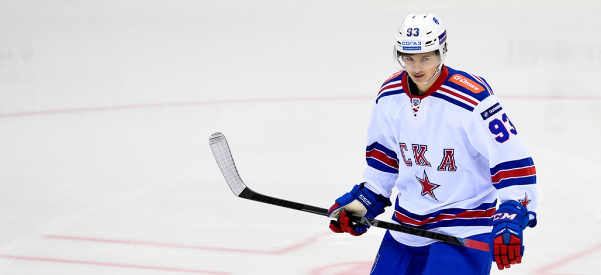 СКА растит из Ткачева-95 новую звезду лиги. Он пока не готов к НХЛ, но идет по пути Панарина и Гусева