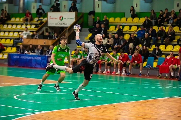 SEHA-Gazprom League. Максим Саликов: "Перед каждым матчем разбираю игру вратарей соперника", изображение №4