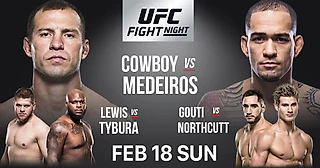 UFC Fight Night 126 Cerrone vs Medeiros