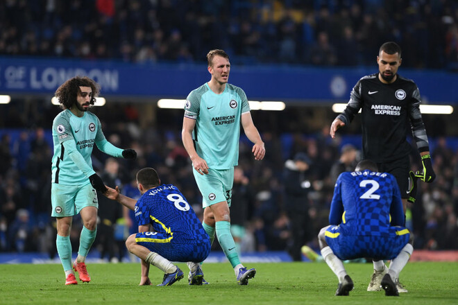 Поттер забирает победу у Тухеля. &#171;Брайтон&#187; кладет Гвардиоле отрыв под ёлочку
