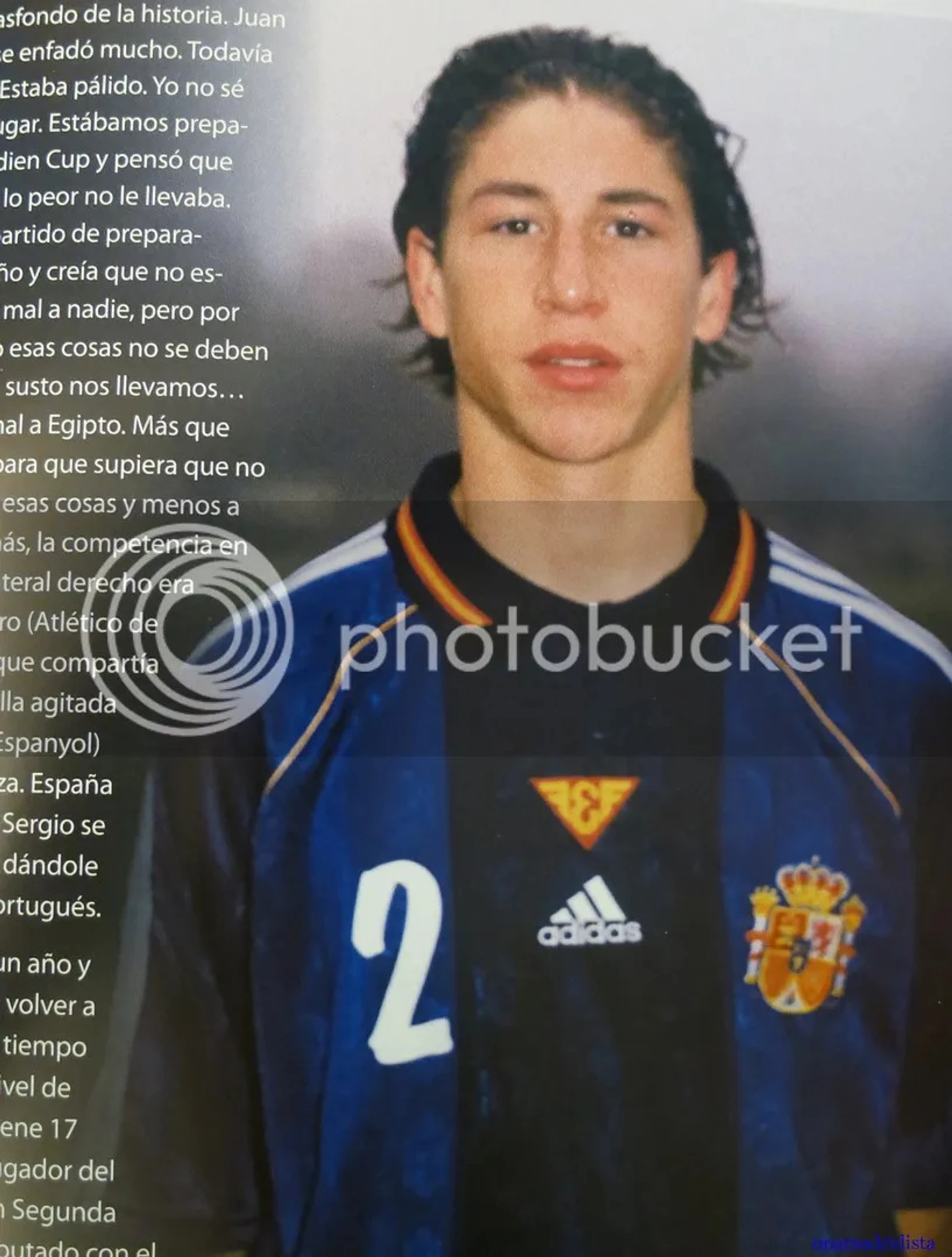 Рамос еще в детстве решил, что будет играть центрального защитника.